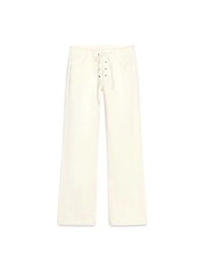 Pantalones de mezclilla de diseño elegante de alta calidad 2025 Premium personalizar Logo pantalones 100% algodón transpirable Pantalones de mujer - Product Image 6