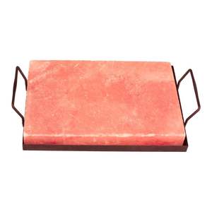 Bloc de sel de l'Himalaya pour la cuisson et le service, fait à la main, taille et forme personnalisables, grillades, réutilisable, non toxique, riche en minéraux, artisanat naturel - Product Image 1