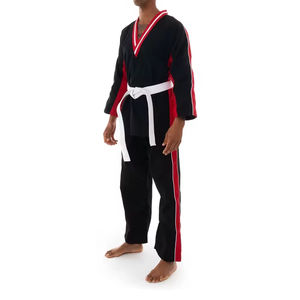 Uniformes de Taekwondo de artes marciales profesionales de último diseño, Material de algodón ligero, traje de Taekwondo de entrenamiento de lucha - Product Image 1