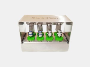 ชุด8-Pcs เครื่องมือทันตกรรมแบบแมนนวลทำจากสเตนเลสชุดเครื่องมือสำหรับการผ่าตัดชุดรากฟันเทียมโดย Pentax - Product Image 3