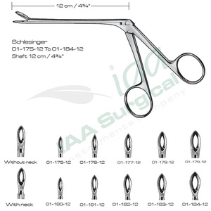 Pinza para Discos Intervertebrales Schlesinger, Eje de 12 cm, Pinzas Quirúrgicas de Precisión de Iaa Surgical Instruments - Product Image 6