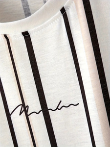 Nueva Camiseta deportiva de verano a la moda para hombre, informal, ajustada, algodón, bambú, ropa a granel, ropa mixta, ropa usada - Product Image 3