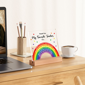 Adornos Acrílicos Transparentes, Decoraciones Acrílicas Personalizadas para el Hogar, Bodas, Días Festivos y Regalos de Recuerdo - Product Image 6