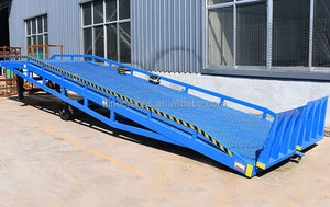 Rampe de quai de chargement mobile à ciseaux hydraulique rampe de conteneur en acier pour chariot élévateur à fourche à usage domestique hôtels restaurants fermes courant alternatif - Product Image 5