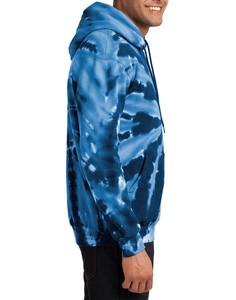 OEM Custom Wholesale Oversized Tie Dye Pullover Fleece <b>Hoodie</b> for Men hooded warm tie dye sweatshirt red and <b>black</b> - Product Image 2