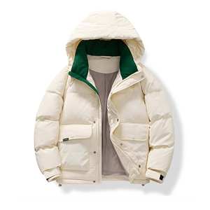 Chaqueta Vaquera Negra Desgastada con Cierre y Logotipo Personalizado, Chaqueta con Cierre de Gran Tamaño para Hombre - Product Image 1