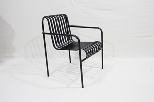 Sillas de comedor modernas de metal con marco de hierro para el hogar, cocina, apartamento y hotel, fábrica de muebles de estilo victoriano - Product Image 3