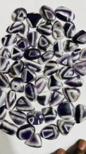 Cabujón de amatista suelto liso de tamaño personalizado AAA +, joyería de piedras preciosas naturales, lote al por mayor, certificado por terceros para la fabricación de joyas - Product Image 2