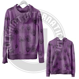 Sudadera Holgada con Capucha para Mujer, Color Sólido, con Logotipo Frontal, para la Temporada de Invierno - Product Image 3