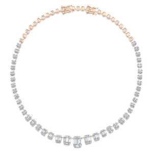 moissanite <b>Diamond</b> Jewelry <b>Necklace</b> 18k Gold <b>Diamond</b> <b>Necklace</b> <b>diamond</b> <b>Necklace</b> for Women - Product Image 3