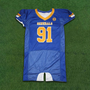 Proveedor Auténtico de Ropa Deportiva de Fútbol Americano Unisex para Niños, Estilo Equipo, Jersey Corto Sublimado, Ajuste Holgado, Antibacteriano - Product Image 2