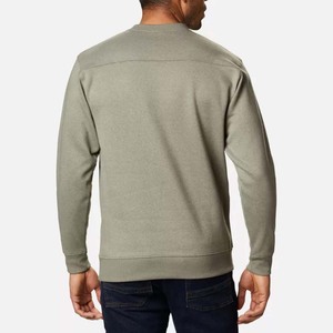 Venta al por mayor de cuello redondo de manga larga Regular Fit Fleece Knit Warm Pullover Sudaderas - Product Image 2