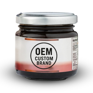 Mermelada de Coco Toffi Personalizada con Etiqueta, Botella de 130 g - Product Image 1