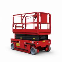 12m Elektrische Selbstfahrende Scherenhebebühne Mobile Arbeitsbühne HXT HXTC12 Manganstahl für Lagerlogistik