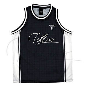 Nouveau design personnalisé, maillot de basket-ball imprimé à manches courtes, best-seller, sur mesure, haute qualité, respirant, 100% polyester, pour hommes - Product Image 4