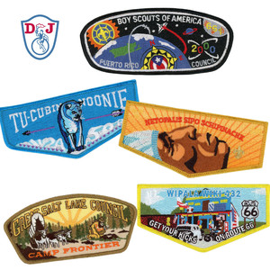 ตราสัญลักษณ์ลูกเสือแบบกำหนดเอง ปักลาย สำหรับชุดยูนิฟอร์มลูกเสือชายและหญิง - Product Image 6