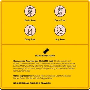 Tiras Orales para Mascotas Activas o Mayores, Suplementos Nutricionales con Ingredientes Calmantes para Articulaciones Doloridas y Apoyo a la Movilidad - Product Image 5