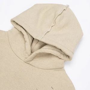 เสื้อฮู้ดแขนยาวสำหรับผู้ชายเสื้อฮู้ดสไตล์สตรีทโอเวอร์ไซส์ - Product Image 5