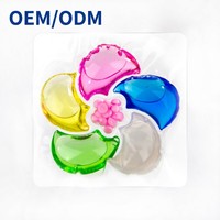 Lessive en capsules à faible MOQ pour fabricants, capsules de gel nettoyant pour vêtements, détergents en gros, capsules de lessive