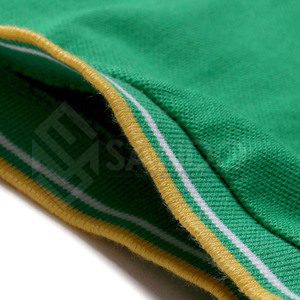 เสื้อยืดผู้ชายคุณภาพพรีเมียม สีพื้น ผ้าถักเนื้อผสม แห้งเร็ว ระบายอากาศได้ดี ผลิตจากผ้าฝ้าย ขายส่ง - Product Image 5