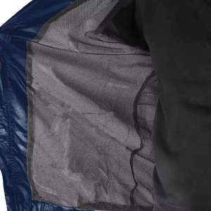 Venta al por mayor de alta calidad de los hombres impermeable con capucha empacable cortavientos ligero con cremallera completa chaqueta de escalada - Product Image 6