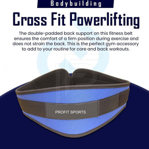 เข็มขัดยกน้ำหนักนีโอพรีนสำหรับออกกำลังกาย - Product Image 3