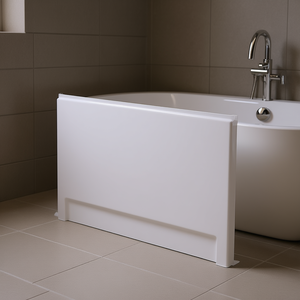 Pannello Laterale per Vasca da Bagno Rettangolare in Acrilico Koricini, Design Italiano, Arredo Bagno - Product Image 3