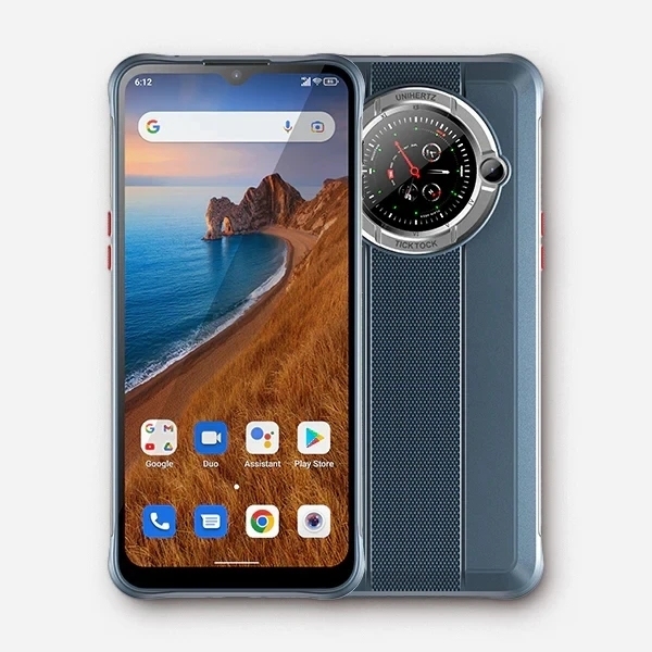 Unihertz Ticktock E 6000mAh Battery 6.5" Screen Smartphone Android 12 Unlock 4GB 64GB 20W Fast Charging Dual Screen Cellphone