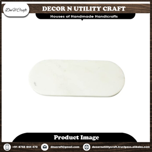 Planche à découper en marbre de qualité supérieure faite à la main avec plateau polyvalent et de qualité supérieure disponible en vente en gros! - Product Image 2