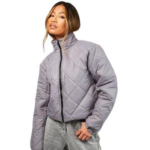 เสื้อแจ็คเก็ตผู้หญิงคุณภาพสูงแบบซิปเต็มตัว รุ่นยาวพิเศษ ไซส์ใหญ่ หนา ทนทาน ดีไซน์สตรีทแวร์ ปี 2026 - Product Image 2