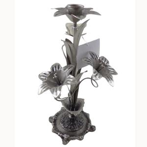 Bougeoir antique en aluminium cuivre vert anti bougeoir de Noël pilier de bougie abordable en vrac fabriqué à la main - Product Image 5