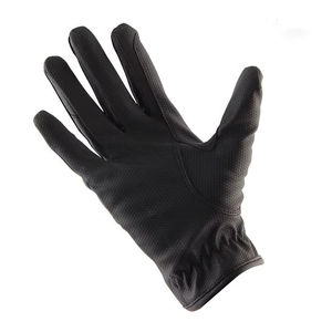 Gants d'équitation en cuir noir de qualité supérieure pour hommes, femmes et enfants, vente en gros - Product Image 5