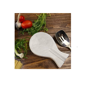 Cuchara de mármol Resto Color gris Cuchara Tenedor Resto Soporte para cocinar Cuchara Organizador simple pulido al mejor precio - Product Image 5