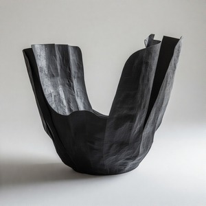 Collar de árbol de aluminio plateado minimalista con bordes redondeados, perfecto para casas de vacaciones limpias y configuraciones de exhibición orientadas a la exportación. - Product Image 5