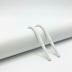 Cordon tressé ciré personnalisé Shengqier avec embouts en caoutchouc colorés |   100% polyester, luxe, écologique, diamètre 5 mm, longueur 90-180 cm - Product Image 3