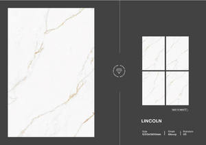 Azulejos de Porcelana con Acabado Digital de Diseño Moderno de Primera Calidad, 120x180 cm, con Acabado Brillante, 9 mm de Grosor, para Bordes y Uso Interior - Product Image 4