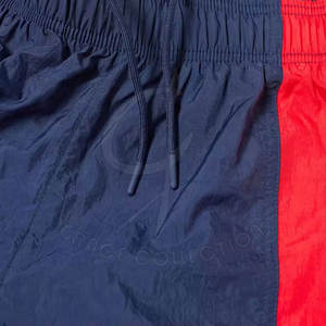 Pantalones cortos cortavientos con cintura elástica con tela de nailon/poliéster para hombre, pantalones cortos ligeros para personalizar su propio logotipo de marca - Product Image 5