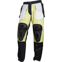 Jeans de moto unisexe renforcés coupe-vent grande taille, pantalon de motard robuste avec protection CE