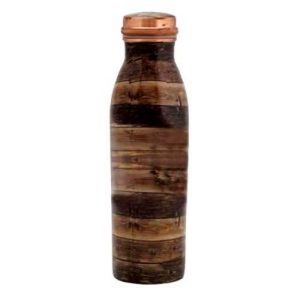 Minimalist Design <b>Copper</b> Water <b>Bottle</b> With Lid Most Trending Water <b>Bottle</b> Ayurvedic Certified Adults Yoga Exercise <b>Copper</b> <b>Bottle</b> - Product Image 3