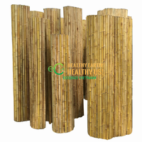 Rollo Completo de Cañas de Bambú Cendani |   Enrejado Ecológico Moderno de 6 Pies para Jardín, Vietnam Nature