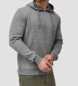 Sudadera con Capucha para Hombre, Estilo Francés, Lavado Ácido, Algodón, Talla Grande, Ropa Urbana, Impresión Digital, Bordada, Nueva Moda 2025 - Product Image 3