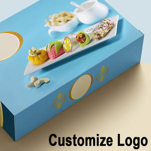 Bonitas cajas de dulces Embalaje Papel Cartón Dulces Snacks Premium Surtido Dulce Postre Dulce Caja de papel - Product Image 3