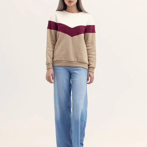 Custom Long Autumn Oversized Sweatshirt Warm Fleece Cozy Soft Knit Winter Loose Fit Streetwear Women Casual Fashion <b>Top</b> - Product Image 5