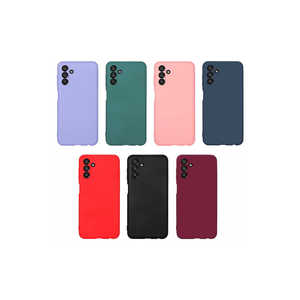 Funda Protectora de Silicona Premium de la Serie Mara Lansman de TYGO para Samsung Galaxy A04S, Carcasa Trasera Antihuellas en Rojo - Product Image 3