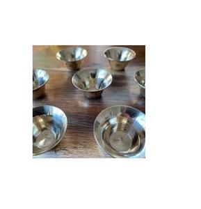 Dernière pièce mini bol en laiton pour la crème glacée et le dîner table décorer l'utilisation du restaurant et bol en laiton de taille personnalisée - Product Image 4