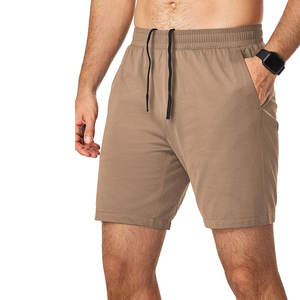 Pantalones Cortos Casuales Clásicos para Hombre, de Algodón Suave, Corte Holgado, Estilo Informal para Uso Diario, Verano, Minimalistas, con Cordón Ajustable - Product Image 1