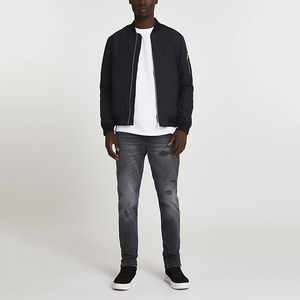 Meilleure vente Blouson aviateur d'hiver pour hommes de haute qualité Design personnalisé avec col montant disponible en taille 3XL Service OEM ODM - Product Image 2