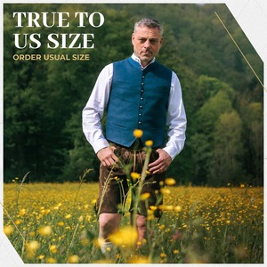 OEM personalizado al por mayor cabra Lederhosen hombres corto oscuro - Product Image 6