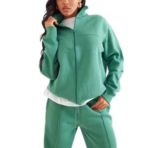 Trajes de chándal de moda de último estilo, nuevo diseño para mujer, chándales de mujer de alta calidad, conjunto de 2 piezas de alta calidad, chándales para mujer - Product Image 5