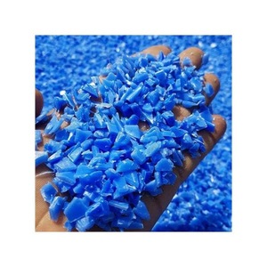 Hojuelas de HDPE Azules Disponibles a Granel para Reciclaje Industrial y Fabricación - Product Image 1